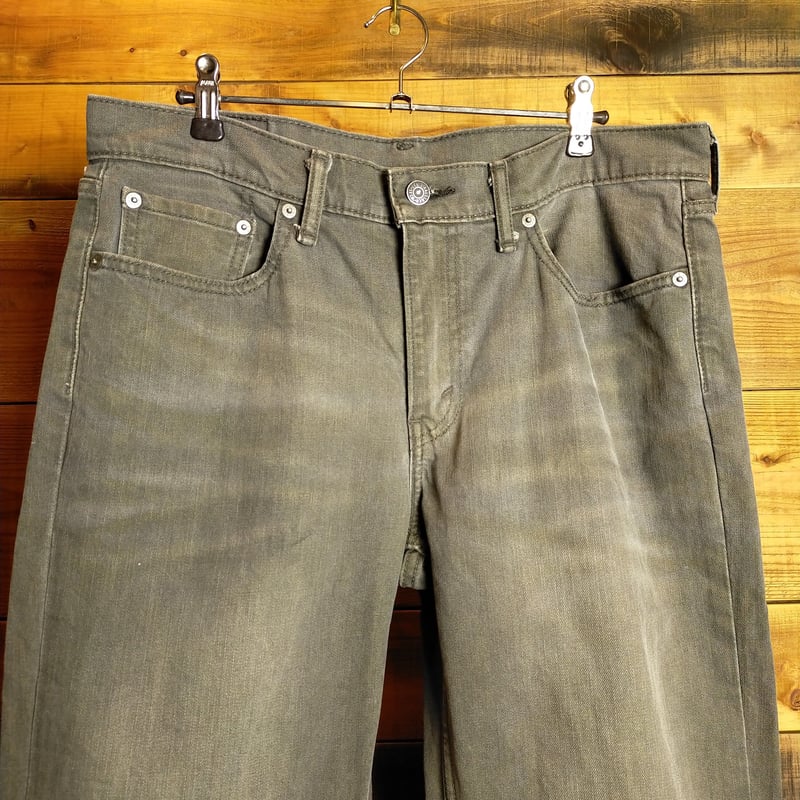 Levi's 514 W33 L32 先染めリーバイスブラックデニム / USED | CHA...