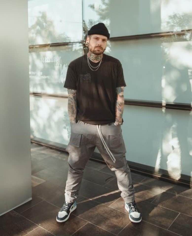 mnml(ミニマル)DROP CROTCH CARGO PANTS(SAND)ドロップ クロッ...