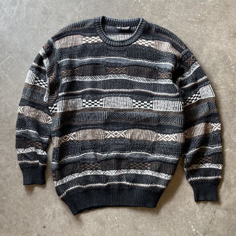 ENZO LORENZO / 90's 3D KNIT ニットセーター/ USED | CHA...