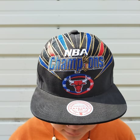 Mitchell & Ness(ミッチェル＆ネス)NBA Finals '98 Champs Snap HWC/BLACK（シカゴブルズ- スナップバック）