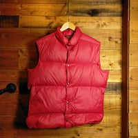 80s SPORTS MASTER / DOWN VEST / USED