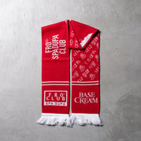 FROCLUB×BASECREAM MUFFLER RED