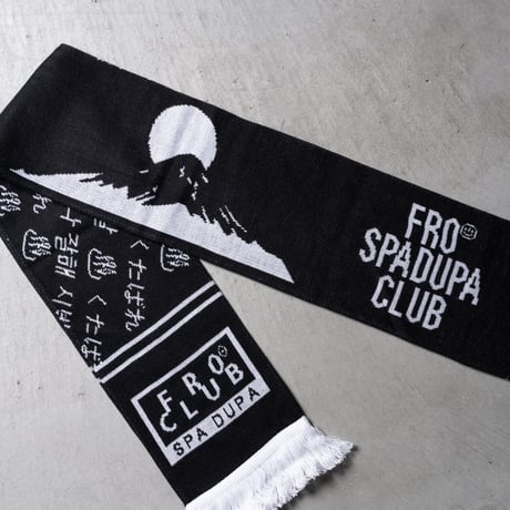 FROCLUB×BASECREAM MUFFLER BLACK