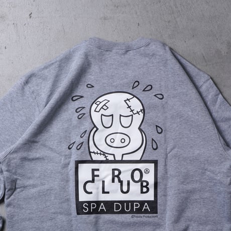 FROCLUB×ヒョウタンズツギ CREWSWEAT