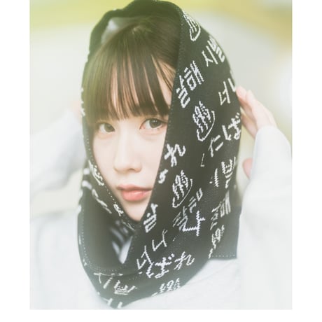 FROCLUB×BASECREAM MUFFLER BLACK