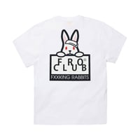 FROCLUB×#FR2 Rabbit Board T-shirt White