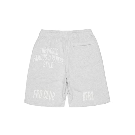 FR2×FROCLUB LOGO SWEAT SHORT PANTS
