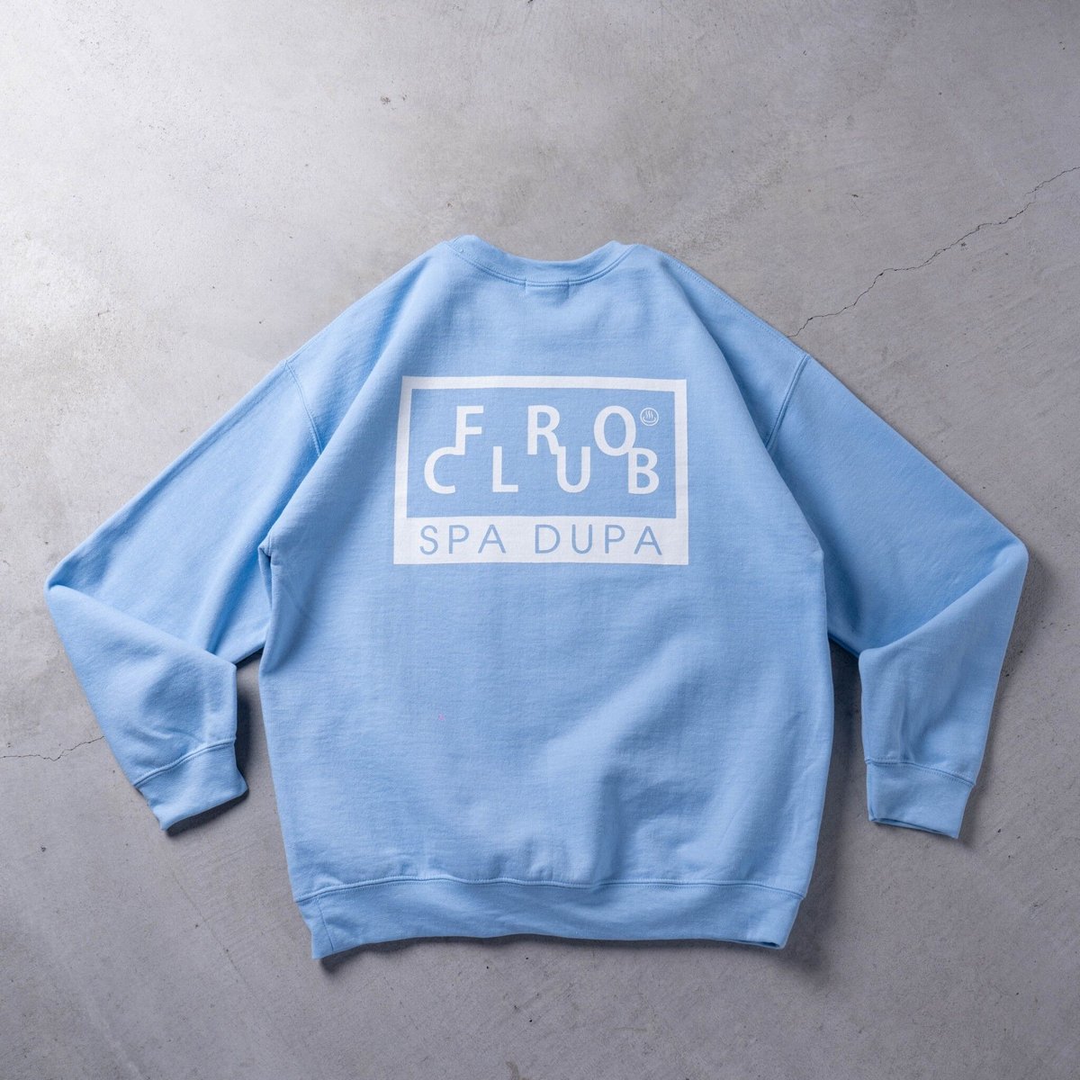 KEBOZ✖️FROCLUB 26 SWEAT CREWNECK KEBOZ × FROCLUB26 CREWNECK Sweatshirt