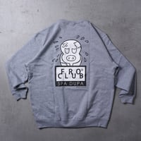 FROCLUB×ヒョウタンズツギ CREWSWEAT