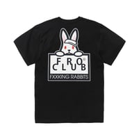 FROCLUB×#FR2 Rabbit Board T-shirt  Black
