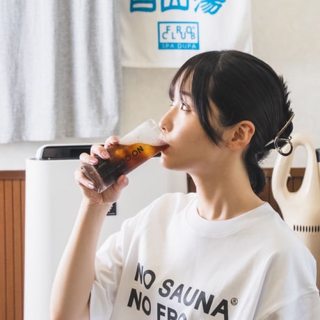 「NO FRO NO SAUNA 」FROCLUB×NO COFFEE×大黒湯 S/S TEE