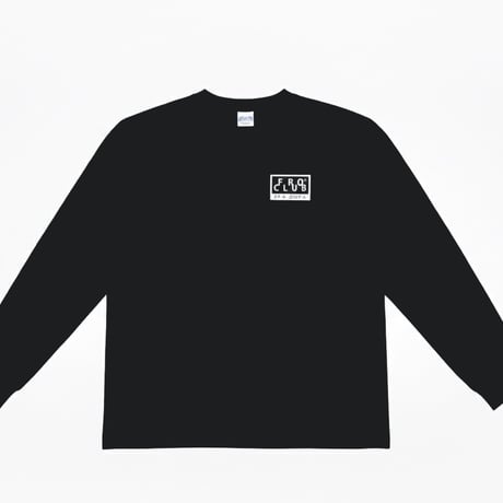 13ELL×FROCLUB L/S TEE BLACK