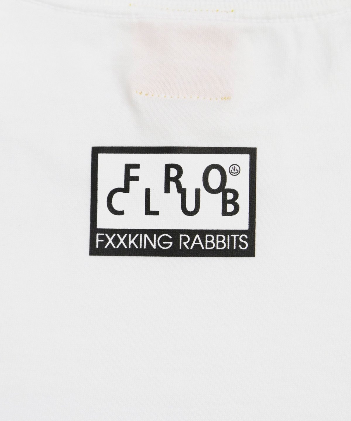 FROCLUB×#FR2 Rabbit Board T-shirt White