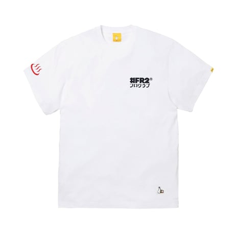 FROCLUB×#FR2 Rabbit Board T-shirt White
