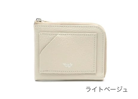 LEATHER SHORT L ZIP WALLET