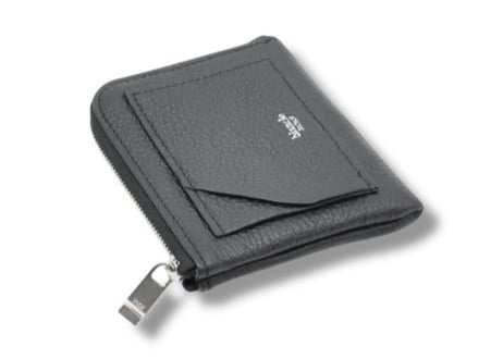LEATHER SHORT L ZIP WALLET