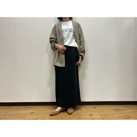 シルキーダンボールタイトスカート
