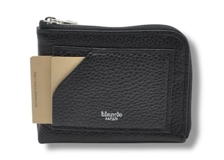 LEATHER SHORT L ZIP WALLET