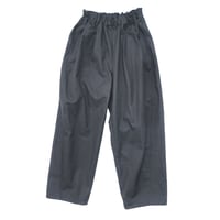 No.313pt(BK)　パネル切替パンツ・キャンバス/ブラック