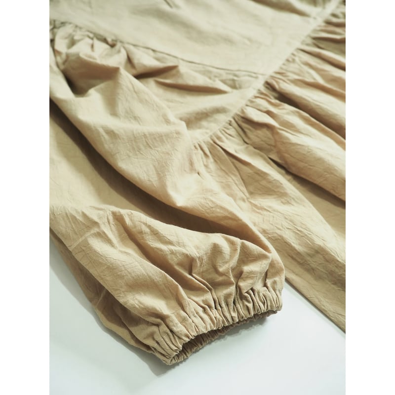 No.317op(BE) エンパイアワンピース/ベージュ | quatre