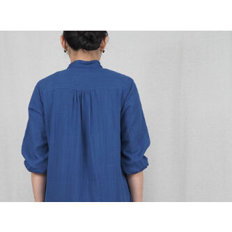 ロイヤルブルー シャツワンピース ロイヤルブルー シャツワンピース シャツワンピースを使った