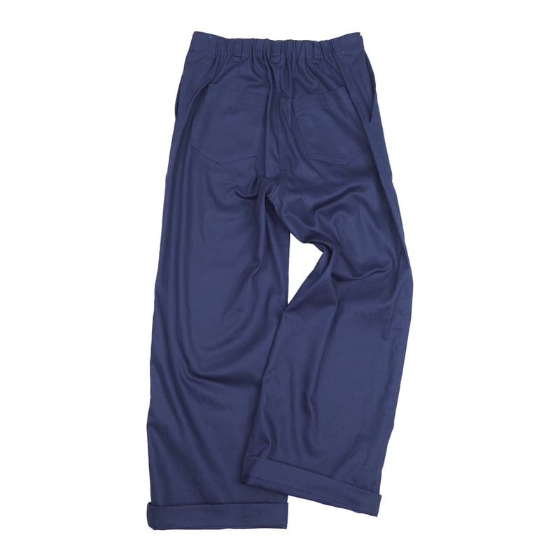 No.290pt(N) ベイカーパンツ/ネイビー | quatre