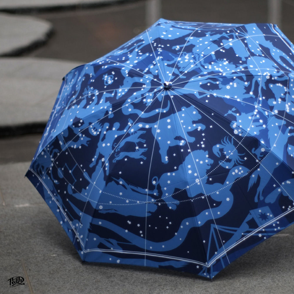 星図折畳傘
