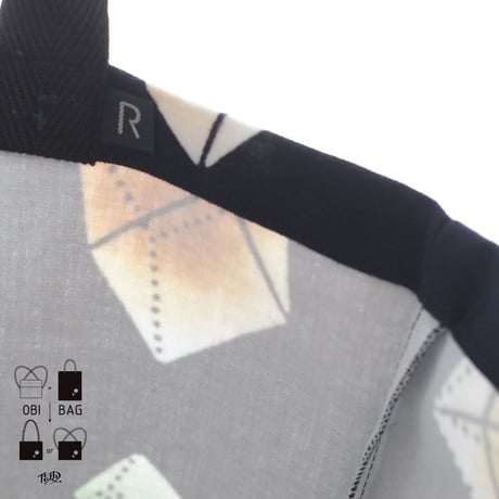 OBI-BAG tote【結晶形態図】