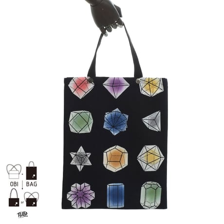 OBI-BAG tote【結晶形態図】
