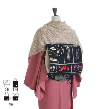 OBI-BAG tote【粘菌尽くし】