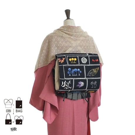 OBI-BAG tote【粘菌尽くし】
