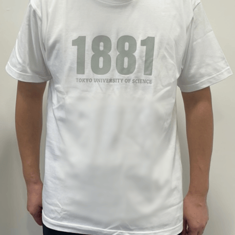 理科大　オリジナルTシャツ（白）