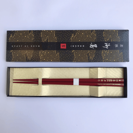 理科大オリジナル若狭塗箸（1膳）