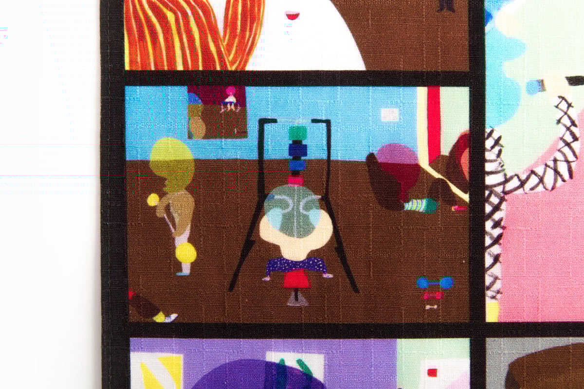 未来にワクワクしよう》ピーター・マクドナルド× Åbäke テキスタイル