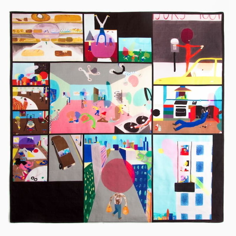 未来にワクワクしよう》ピーター・マクドナルド× Åbäke テキスタイル