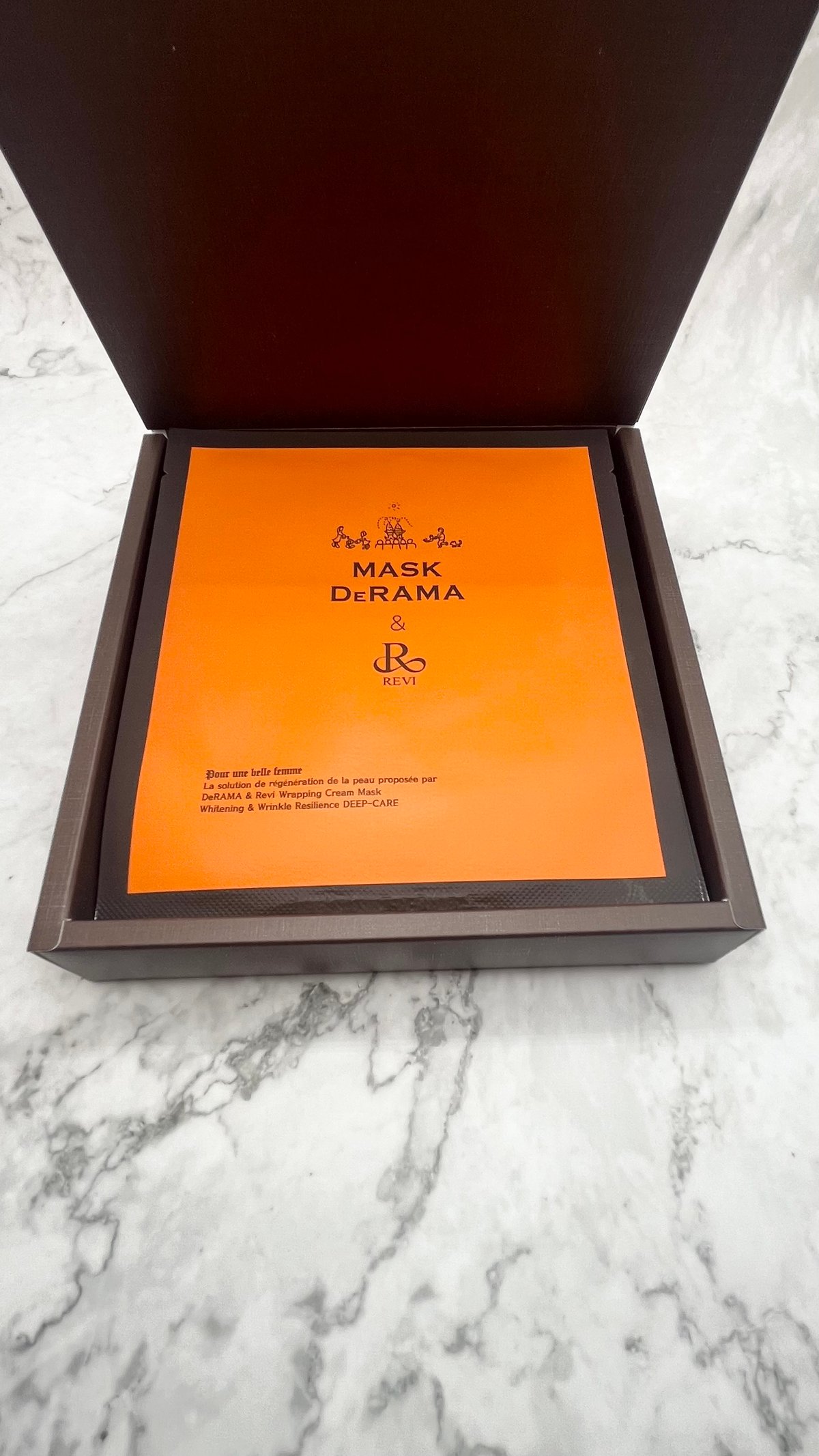 REVI MASK De RAMA クリームラッピングマスク Mask De RAMA&REVI クリームラッピングマスク 10枚入り | Granverger