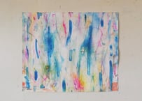 水彩画※額なし(紙サイズ：375 X 455mm)
