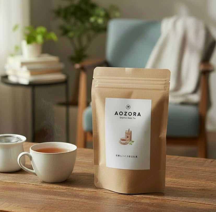 有機 ルイボス＆はと麦 ハーブティー | Herb Tea AOZORA