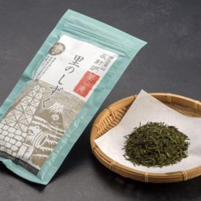 静岡茶 茶の庵 農薬不使用茶「里のしずく」 100g袋入り | 蔵屋鳴沢