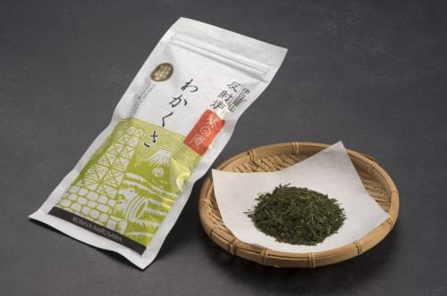 静岡茶 茶の庵 煎茶「わかくさ」 100g袋入り | 蔵屋鳴沢 伊豆韮山反射