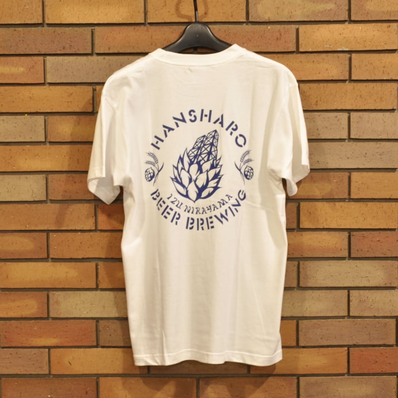 ホワイト： 反射炉ビヤオリジナルTシャツ | 反射炉ビヤ オンラインショップ
