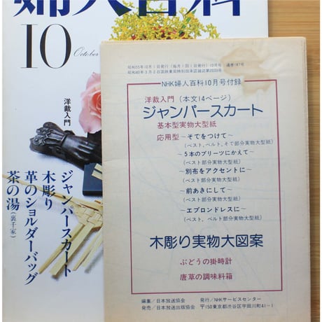 NHK婦人百科 昭和55年 / 1980年10月号