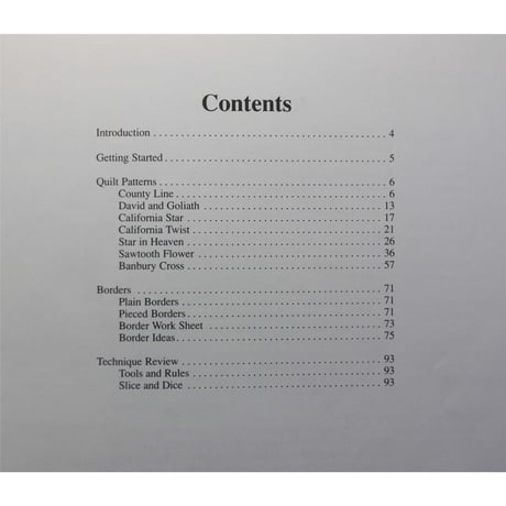 Template-Free QUILTS AND BORDERS BOOK FOUR