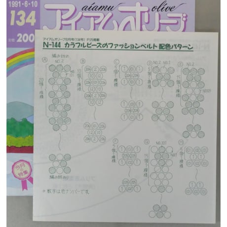 アイアムオリーブ 134号 / 1991年/平成3年6月 ハマナカ