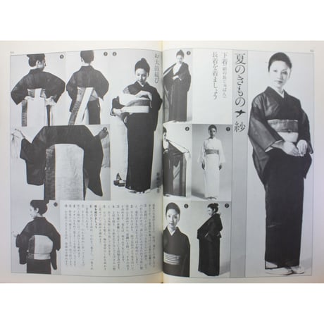 装道きもの全書 外出とおしゃれの着つけ / 四季・素材・目的に合わせて / 主婦と生活社