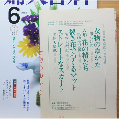 NHK婦人百科 昭和59年 / 1984年6月号