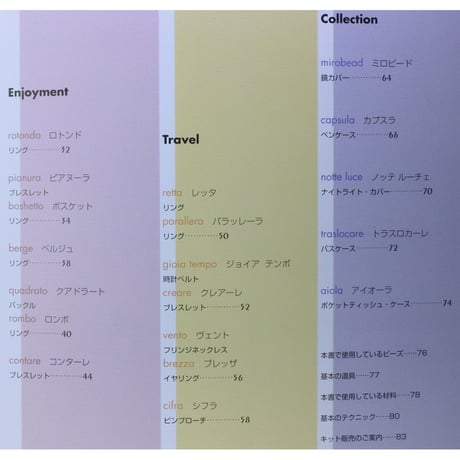 三木千賀子のプライベート・ビーズ PARCO出版