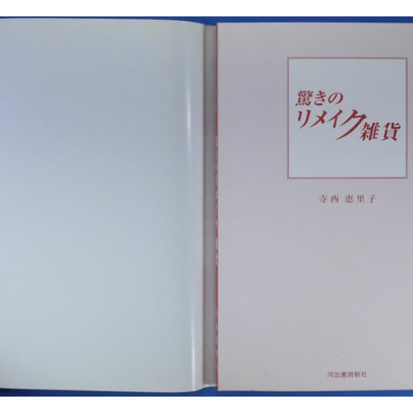 驚きのリメイク雑貨 / 寺西恵里子 / 河出書房新社