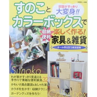 すのことカラーボックスで楽しく作る 収納便利 家具＆雑貨 / 主婦と生活社