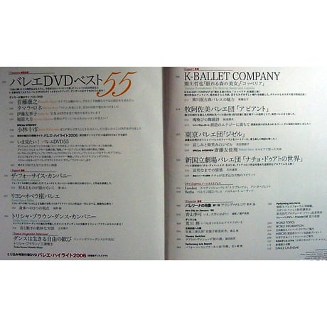 ダンスマガジン　2006年6月号